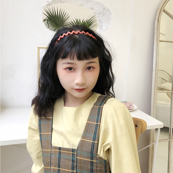 Băng Đô Cài Tóc Bằng Nhựa Resin Chống Trượt Thời Trang Phong Cách Hàn Quốc Cho Nữ