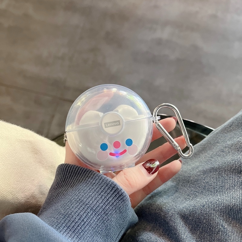 Vỏ Bảo Vệ Hộp Sạc Tai Nghe Disney F1 Mềm Trong Suốt Họa Tiết Mặt Cười Và Trái Tim