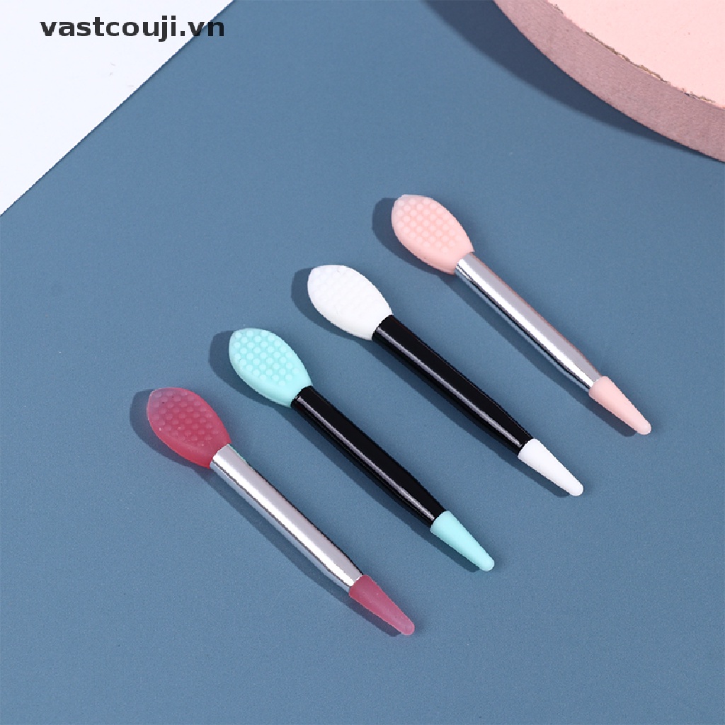 1 Cọ Tô Son Môi Hai Đầu Bằng Silicon Vnstji