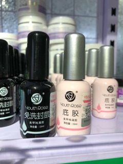 cặp Base top hoa hồng siêu bền siêu bóng