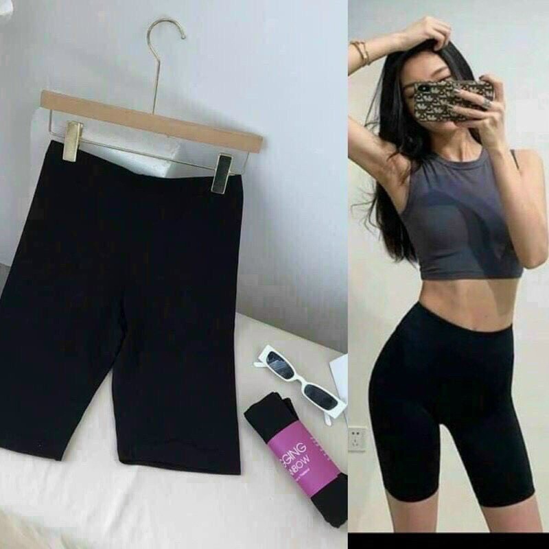 Quần legging ngố sẵn sll