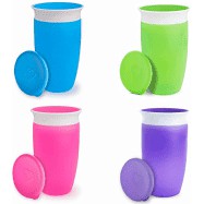 CỐC TẬP UỐNG 360 ĐỘ CHỐNG ĐỔ MUNCHKIN CÓ NẮP
