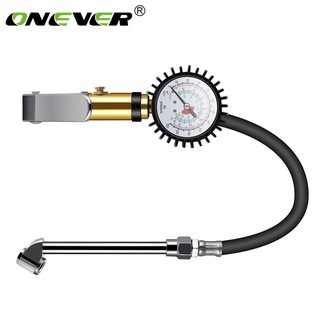 Máy bơm có đồng hồ đo áp suất cho xe tiện dụng 220psi