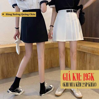 [SẴN] Váy ngắn xòe xếp ly Ulzzang Quảng Châu VVN5