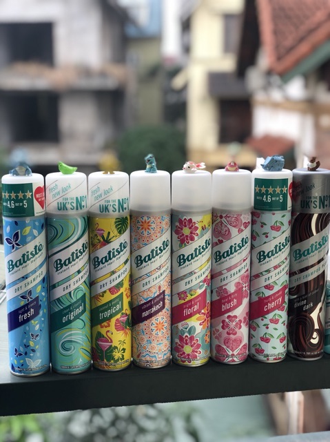 Dầu gội khô Batiste Dry Shampoo 50 ml và 200 ml/ Batiste Invisible 2 in 1 gội kèm xả