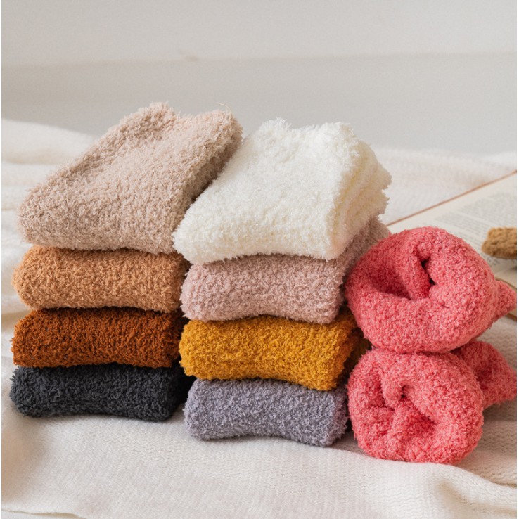 Tất nữ len lông cừu ấm áp phong cách vintage Hàn Quốc TC55 - VHT SHOP | BigBuy360 - bigbuy360.vn