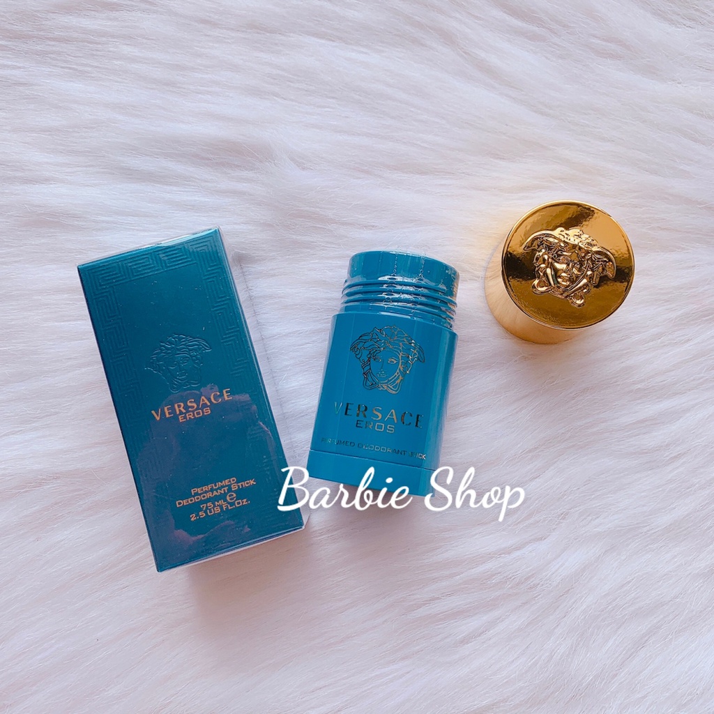 Lăn Khử Mùi Versace Eros Perfumed Deodorant Stick 75ml- Xanh