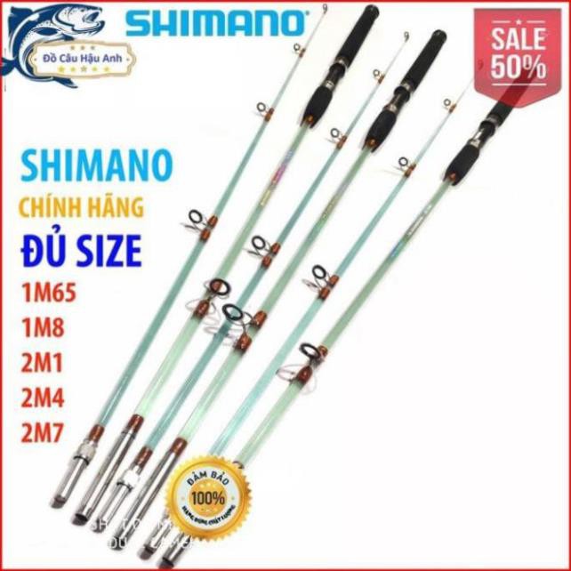 [Mã FAMAYMA2 giảm 10K đơn 50K] Cần câu cá Shimano 2 khúc đặc trong suốt tải cá 10kg