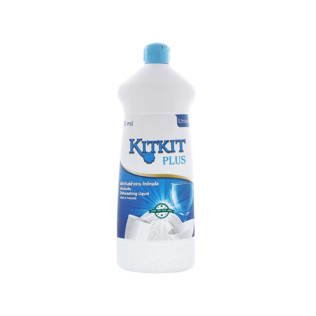 Nước rửa chén KitKit không mùi 750ml