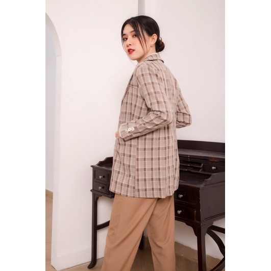 SISTERSISTER - ÁO SS BLAZER phom rộng