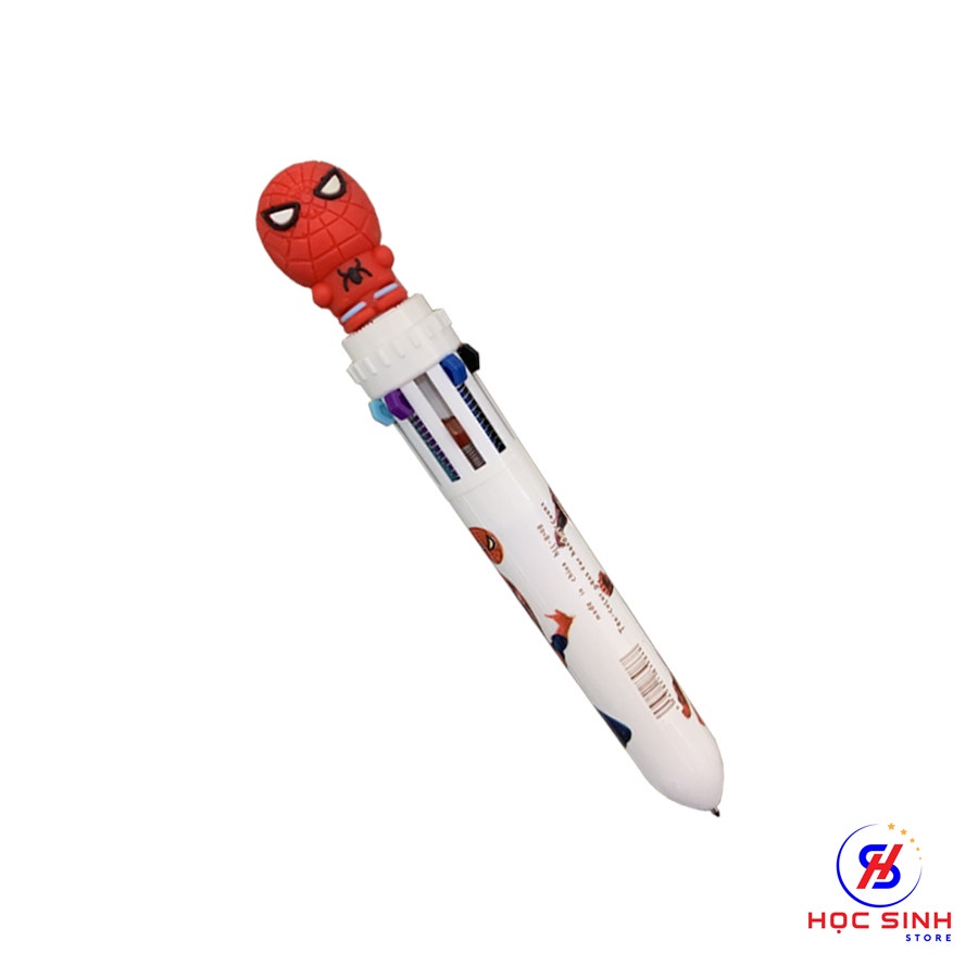 Bút Bi 10 Ngòi Dễ Thương 0.5mm [ Giao Mẫu Ngẫu Nhiên Cho Bé Trai Và Gái]