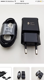 Bộ cáp sạc samsung galaxy S8. Hàng công ty