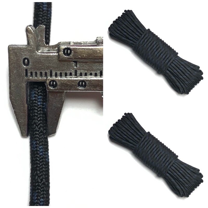 20 mét - Dây Dù tròn 3.5mm có lõi chắc chắn đẹp + màu ấn tượng dùng làm macrame, vòng tay, căng lều, trang trí