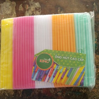 ỐNG HÚT CAO CẤP 5 MÀU bịch 500g