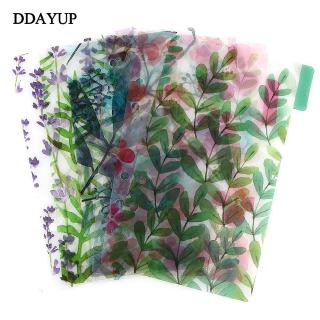 Bộ bìa rời bằng nhựa 6 lỗ nhiều màu sắc khổ A5/ A6 dành cho làm sổ tay