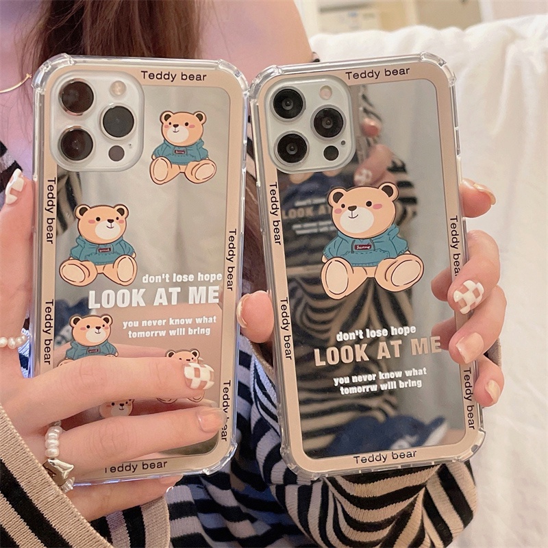ỐP LƯNG GƯƠNG CHỐNG SỐC TEDDY BEAR - AB2183