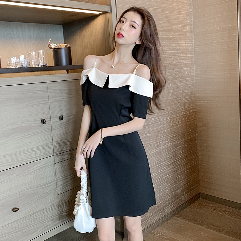 [Order] Đầm Suông Màu Đen Tay Ngắn Bigsize