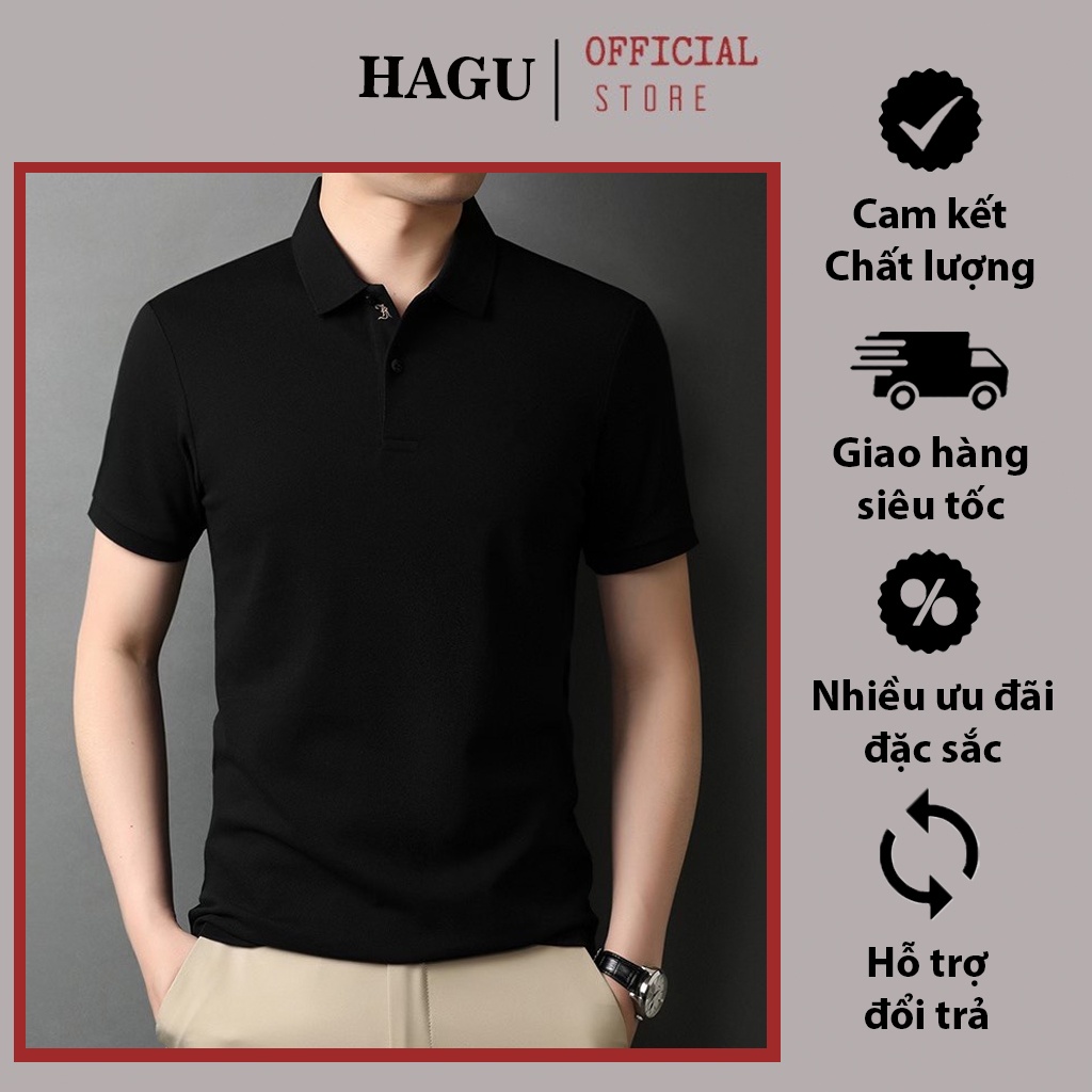 Áo Thun Polo Nam Nữ Cổ Trụ Thời Trang Công Sở 217 Nhiều Màu Cá Tính