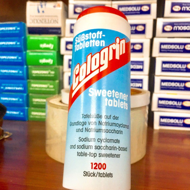 Đường viên Cologrin Sweetener Tablets 1200 viên - Dùng cho người tiểu đường, ăn kiêng - cvspharmacy