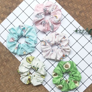 Scrunchies/Khăn bandana hình quả bơ hottrend