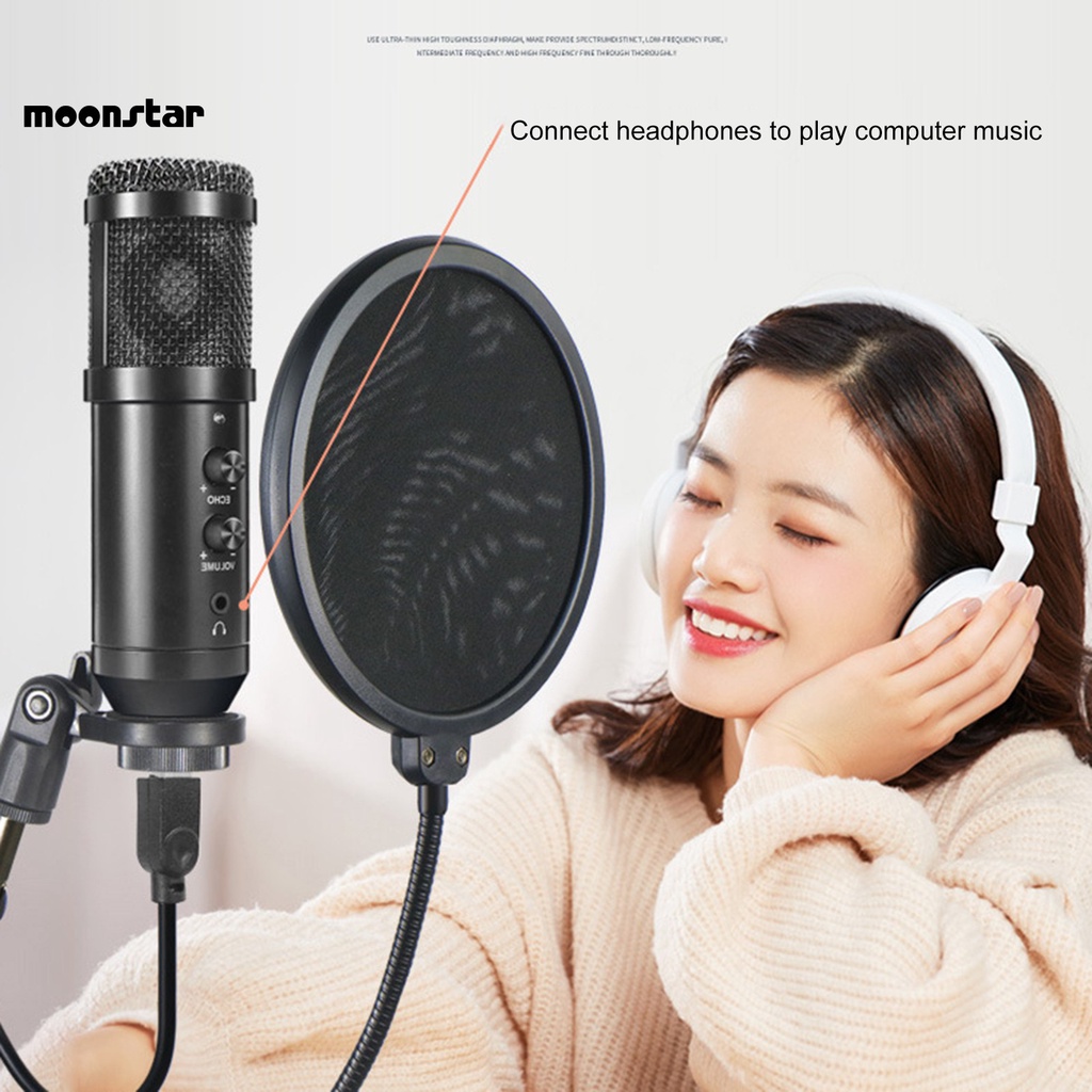 MS   Lightweight Computer Microphone High Sensitivity Computer Microphone High Sensitivity for Live