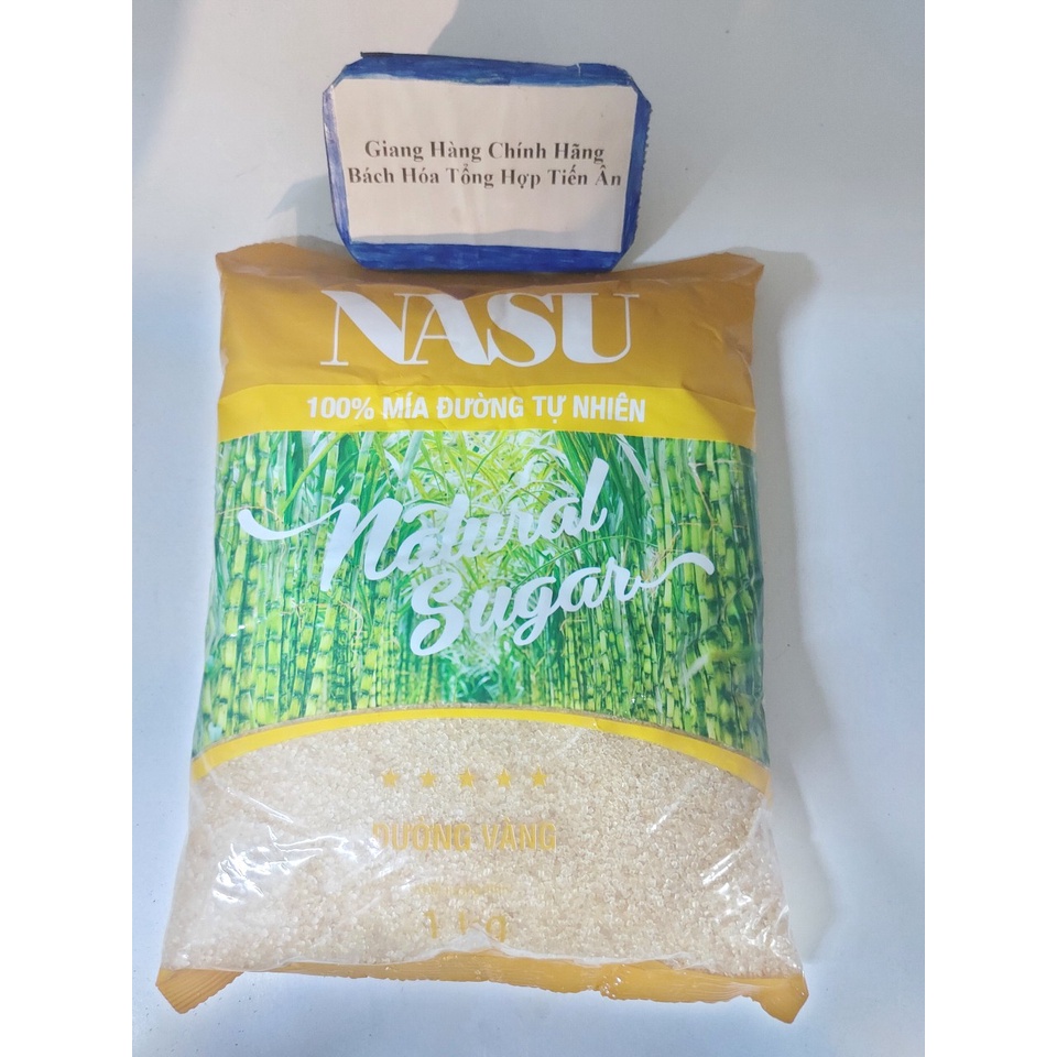 Đường tinh luyện NASU 100% mía đường tự nhiên gói 1kg
