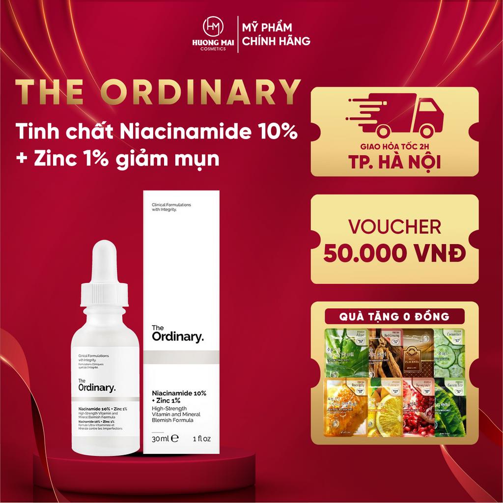 Bill Sephora Tinh Chất The Ordinary Niacinamide 10% + Zinc 1% Giảm Mụn