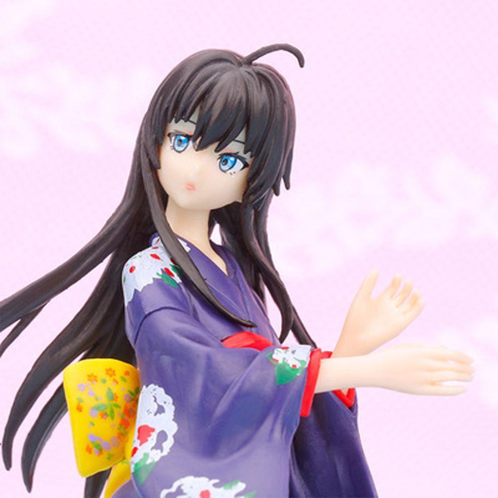Mô Hình Nhân Vật Yukinoshita Yukino Mặc Kimono Yui Yuigahama PVC Trong My Teen Romantic Comedy SNAFU