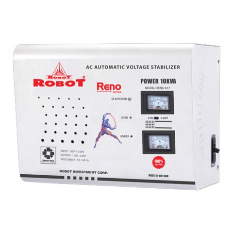 Ổn Áp 1 Pha Treo Tường ROBOT - RENO 10KVA - Hàng chính hãng