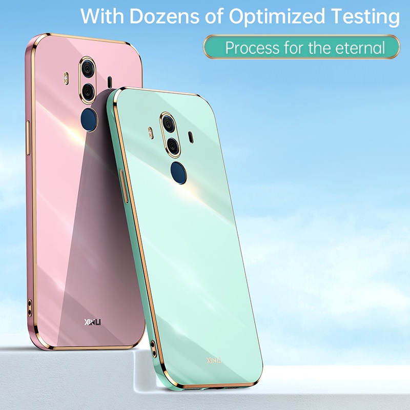 Ốp Điện Thoại TPU Mềm Mạ Điện 6D Màu Kẹo Cho Huawei Mate 10 Pro/20 Pro 20x/30 Pro/30e Pro