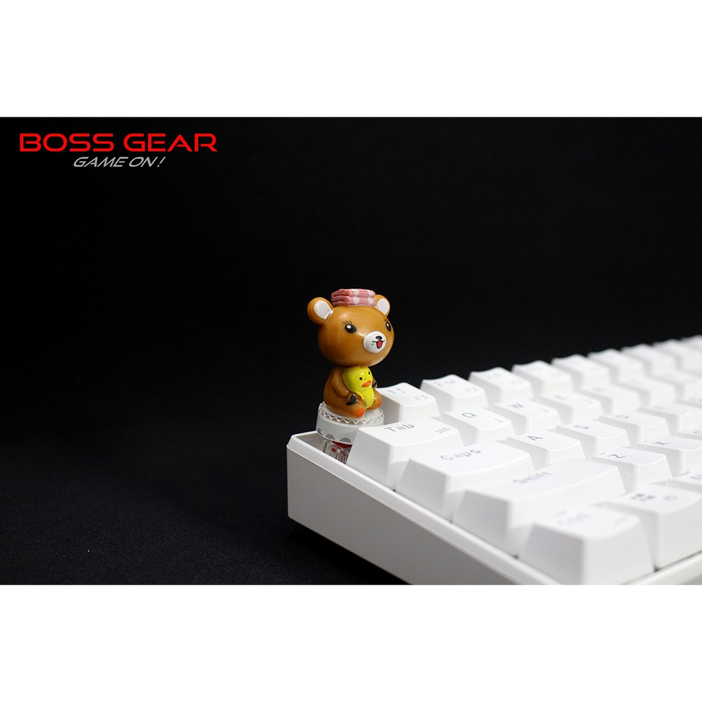 Keycap lẻ hình Gấu Style siêu dễ thương( Keycap Artisan )
