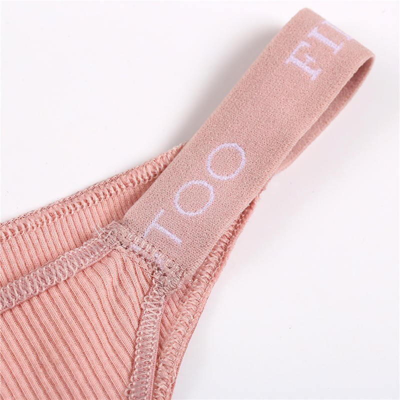 Set 1/2/3 Quần Lót Cotton Màu Trơn Gợi Cảm Cho Nữ