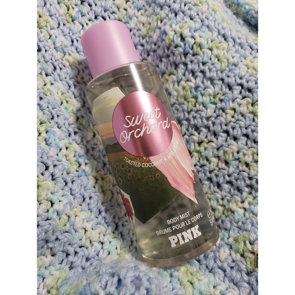 [Auth] Xịt thơm lưu hương toàn thân Victoria s Secret Pink - Sweet Orchard 250ml