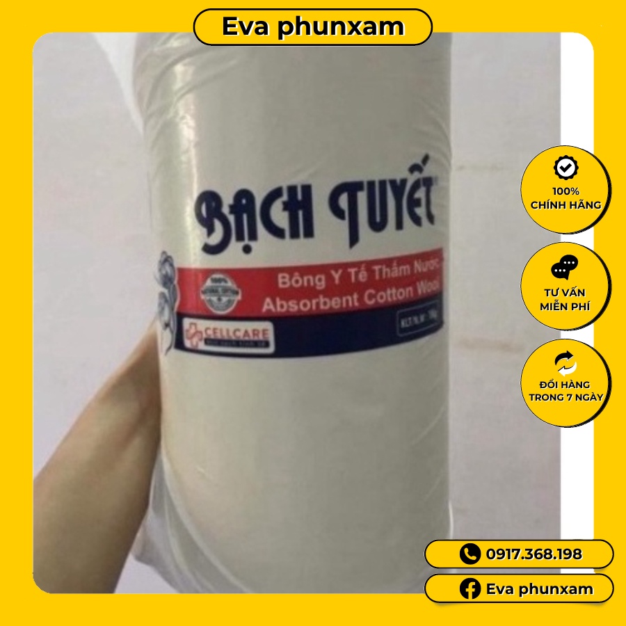 Bông bạch tuyết cuộn 1kg