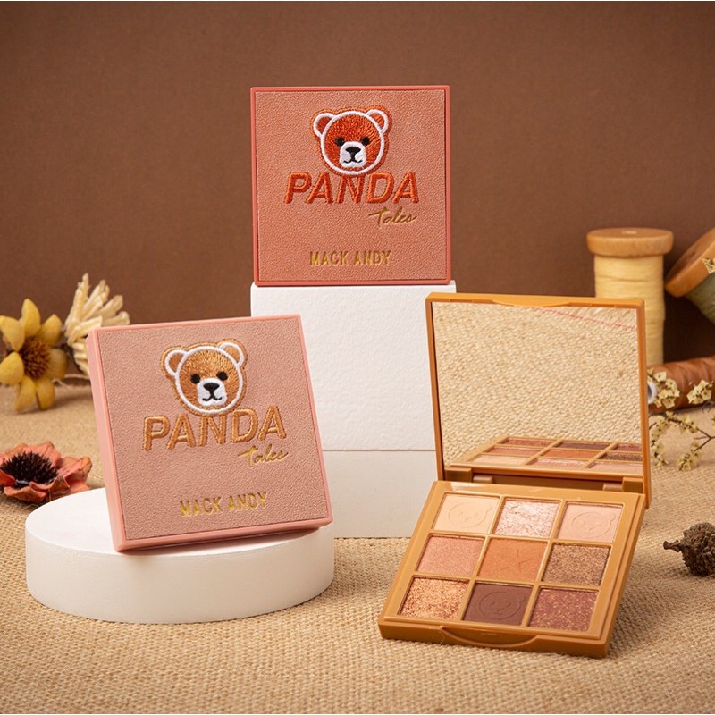 Bảng mắt 9 ô PANDA MACK ANDY màu xinh dễ phối | BigBuy360 - bigbuy360.vn