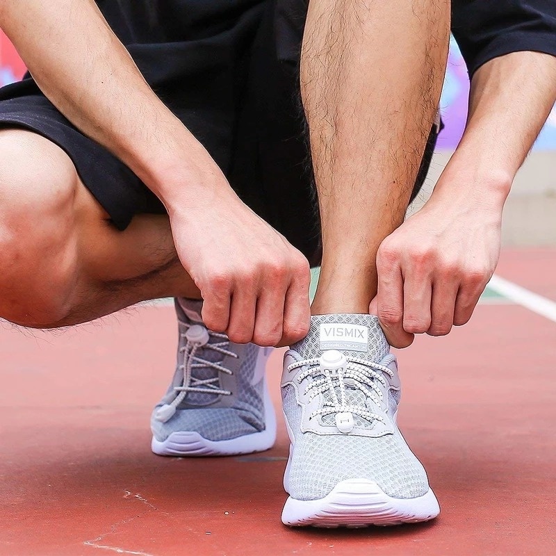 1 Cặp Dây Giày Khóa Tròn Nhiều Màu Sắc