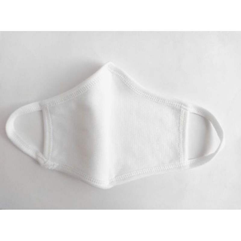 Khẩu trang vải 2 lớp 100% cotton. Tái sử dụng nhiều lần ( Màu đen, trắng, xám, xám đen, đỏ) | BigBuy360 - bigbuy360.vn