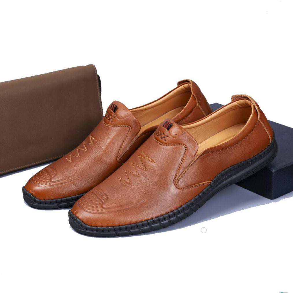 [Sale chỉ 3 ngày] Giày lười nam da bò cao cấp bảo hành 12  | WebRaoVat - webraovat.net.vn