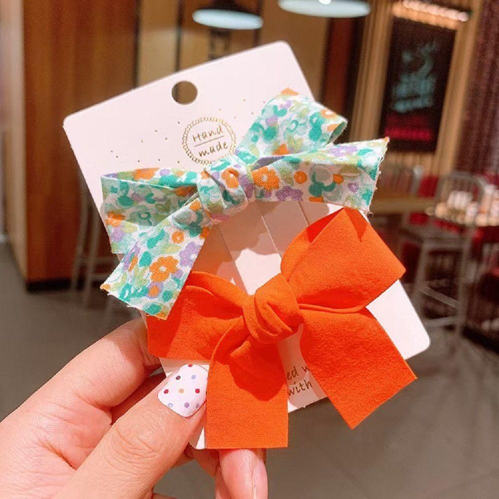 Set 1 Kẹp Tóc Nơ Xinh Xắn Hợp Thời Trang