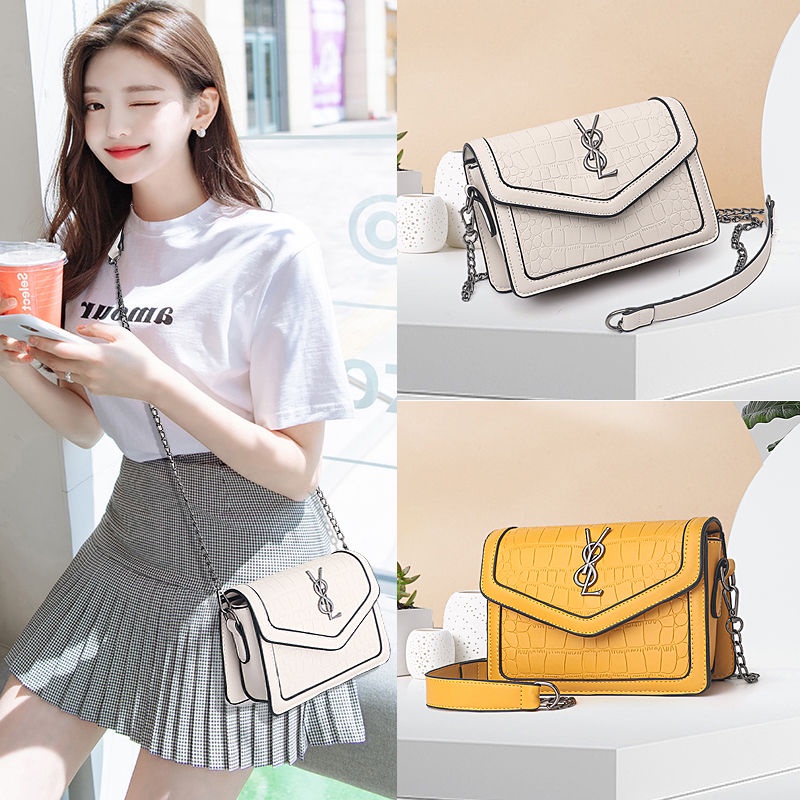 Túi Đeo Vai ck Nhỏ Dáng Vuông Phong Cách Phương Tây Hàn Quốc Cho Nữ