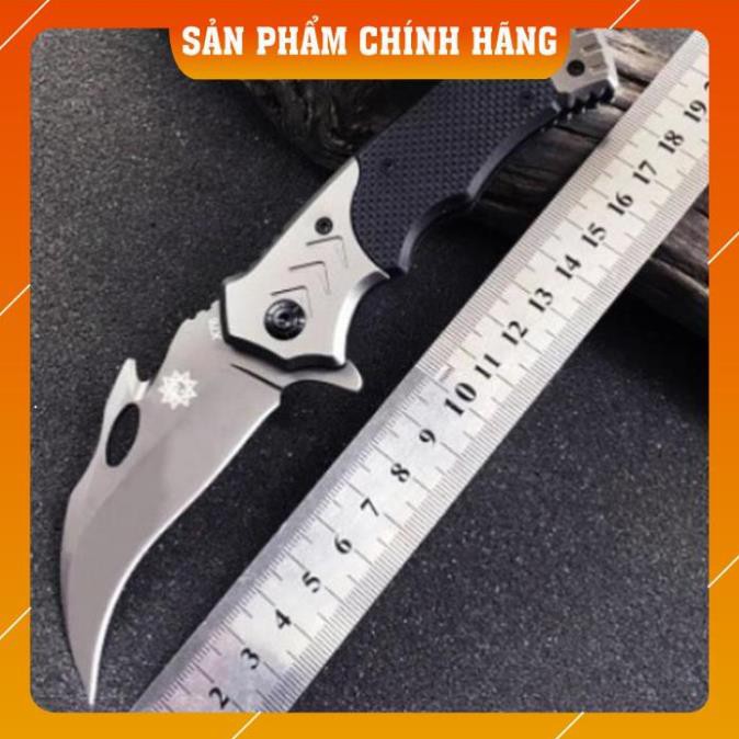 [FreeShip – Giảm 30k]  Dao Phượt Gấp Cao Cấp Chính Hãng karambit X76 - Dao Phượt Đa Năng Giá Rẻ - Dao Xếp Quân Đội
