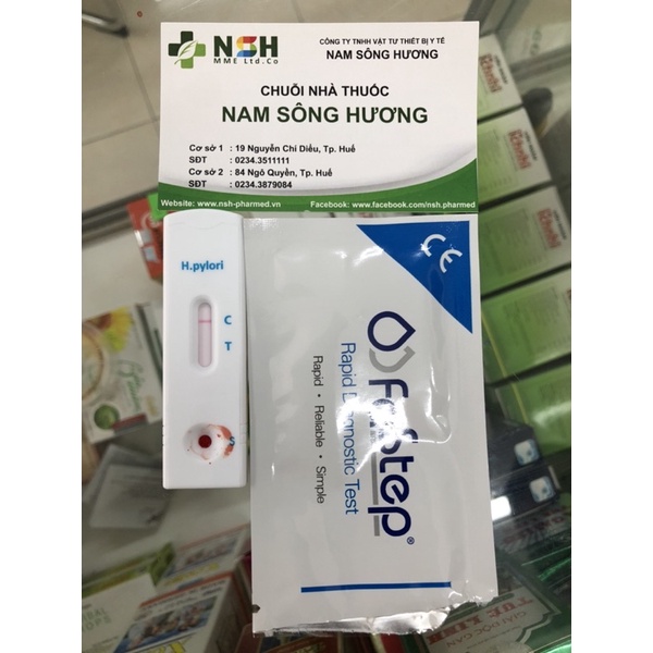 ❤️  QUE TEST THỬ XÉT NGHIỆM NHANH VIRUS HP VIÊM LOÉT DẠ DÀY KHAY THỬ VIÊM LOÉT DẠ DÀY H.PYLORI FASTEP MỸ