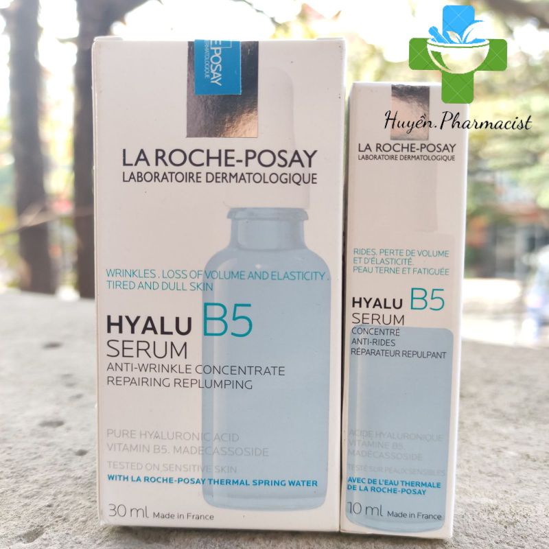 Dưỡng chất chuyên sâu tái tạo da Hyalu B5 Serum La Roche - Posay 30ml, 10ml