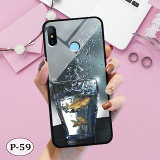 Ốp lưng kính Xiaomi Redmi Note 6 Pro- hình 3D