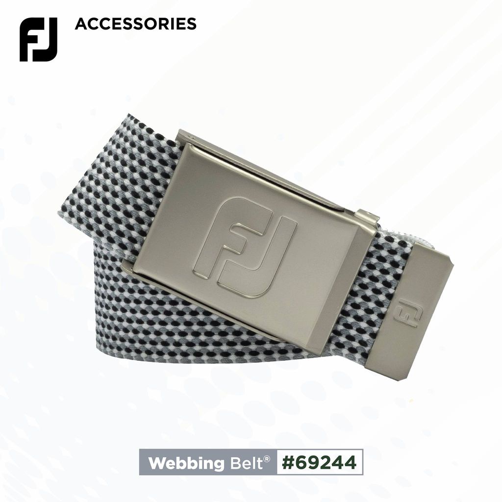 Thắt lưng belt golf Footjoy FJ webbing belt chính hãng 100%