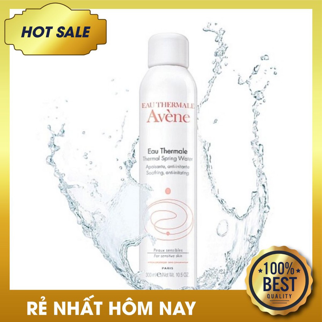(chuẩn auth) (chuẩn auth) Nước khoáng làm dịu da, chống kích ứng Avène Therma Spring Water 300ml- chính hãng