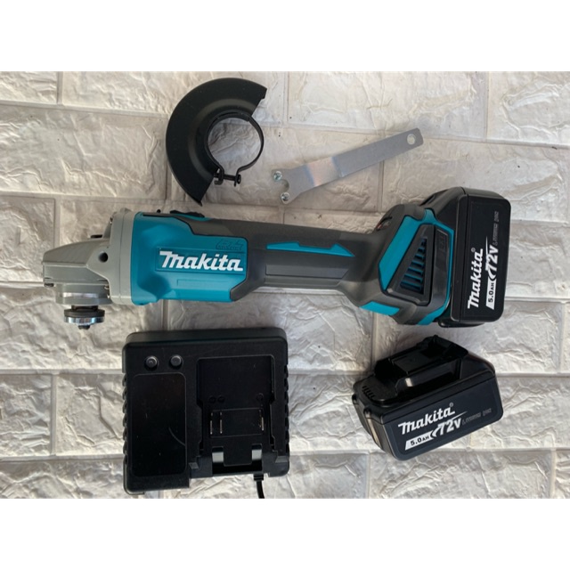 Máy mài pin Makita 118V - dây đồng 100% - động cơ không chổi than - 2 pin 10 cell