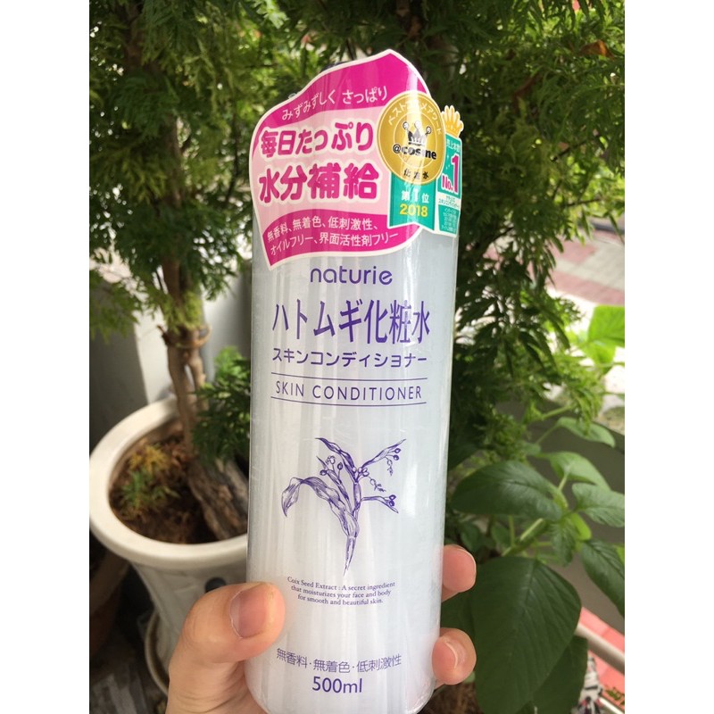 Toner Naturie ý dĩ cân bằng da - Lotion Naturie Hatomugi Nhật Bản 500ml | BigBuy360 - bigbuy360.vn