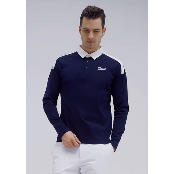 Áo golf nam - Áo golf dài tay Titleis 2022 - hàng nhập khẩu