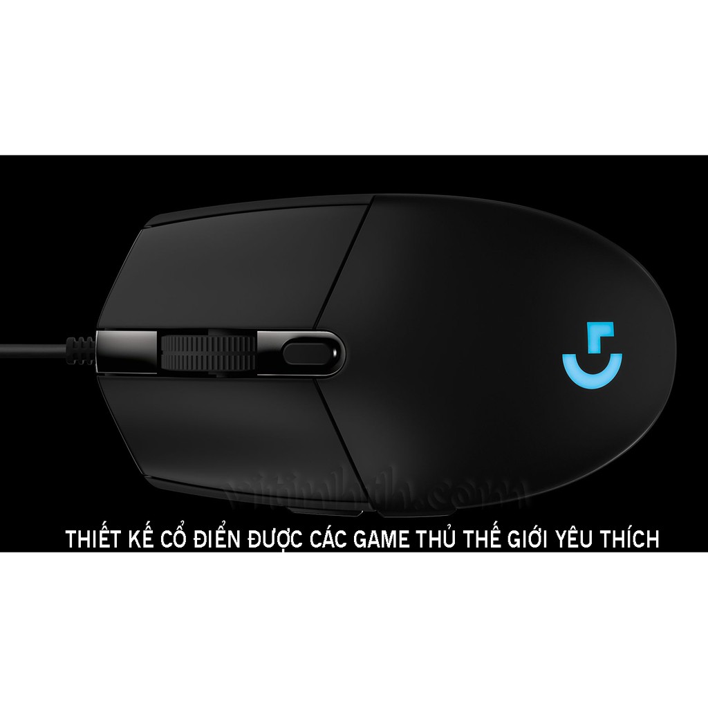 [ TẠNG MOUSEPAD LỚN ] Chuột Chơi Game Có Dây Logitech G102 Gen 2 8000DPI RGB 6 Phím  LIGHTSYNC chính hãng -VITINHTH